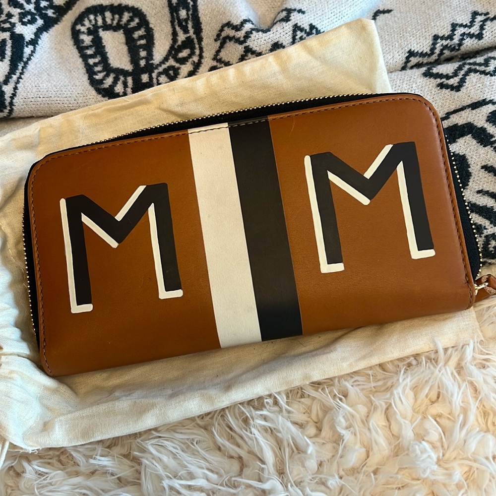 Clare V zip wallet